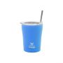 Estia Θερμός Coffee Mug Save The Aegean 350 ml Olympic Blue