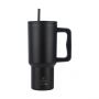Estia Θερμός Straw Tumbler Xl Save The Aegean 900 ml Midnight Black