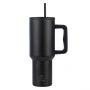 Estia Θερμός Straw Tumbler Xl Save The Aegean 1200 ml Midnight Black