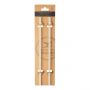 Estia Ανταλλακτικά Καλαμάκια Straw Tumbler Xl 900ml Lily White Σετ 2 Τμχ