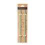 Estia Ανταλλακτικά Καλαμάκια Straw Tumbler Xl 900ml Bermuda Green Σετ 2 Τμχ