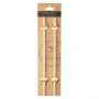 Estia Ανταλλακτικά Καλαμάκια Straw Tumbler Xl 1200ml Lily White Σετ 2 Τμχ