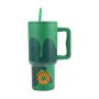 Estia Θερμός Straw Tumbler Xl Panathinaikos Bc 900 ml