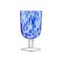 Estia Ποτήρι Κρασιού Colorburst Γυάλινο Μπλε 380ml
