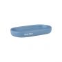 Estia Δίσκος Μπάνιου Tone Lab Κεραμικός 18x9,5 Εκ. I Opal Blue