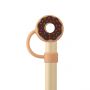 Estia Κάλυμμα Για Καλαμάκι "Donut" Μπεζ/Καφέ