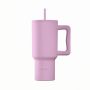 Estia Θερμός Straw Tumbler Xl Save The Aegean 900 ml Lavender
