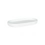 Estia Δίσκος Μπάνιου Fjord Soft Κεραμικός 19,5x10 Εκ. I White