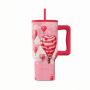 Estia Θερμός Straw Tumbler Xl Save The Aegean 900 ml Love Ascend