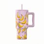 Estia Θερμός Straw Tumbler Xl Save The Aegean 900 ml Banana Mood