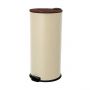 Estia Κάδος Απορριμμάτων Allure Soft Close 30 Lt Ματ Ivory
