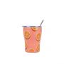 Estia Θερμός Coffee Mug Save The Aegean 350 ml Orange Pop