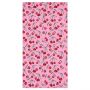 Estia Πετσέτα Θαλάσσης Microfiber Με Τσαντάκι 180x90 Εκ. I Cherry Rose