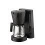 Alessi PLISSE Καφετιέρα Φίλτρου Μαύρη 1100W 1,5 Lt