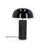 Bizzotto Kaiku Επιτραπέζιο Φωτιστικό Μεταλλικό Μαύρο Ø34x54