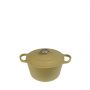 Espiel Volcano Κατσαρόλα Cast-Iron Χακί Με Enamel 3800 ml 23 Εκ. Κωδικός: SAC109