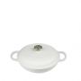 Espiel Volcano Κατσαρόλα Ρηχή Cast-Iron Λευκή Με Enamel 2200 ml 27 Εκ. Κωδικός: SAC116