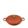 Espiel Volcano Κατσαρόλα Ρηχή Cast-Iron Κεραμιδί Με Enamel 2200 ml 27 Εκ. Κωδικός: SAC117