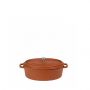 Espiel Volcano Κατσαρολάκι Οβάλ Cast-Iron Κεραμιδί Με Enamel 300 ml 16 Εκ. Κωδικός: SAC130