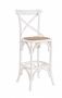 Bizzotto Cross Καρέκλα Για Μπαρ Λευκή 42x46x118 Κωδικός: 0743232