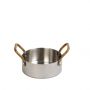 Espiel Shiny Silver Κατσαρολάκι Σερβιρίσματος Inox 500 ml Ø12x5 Εκ. Κωδικός: FEV304
