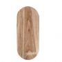 Espiel Πλατώ Σερβιρίσματος Ξύλινο Natural 80x33 Εκ. Κωδικός: XYP244