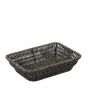 Espiel Ψωμιέρα Ψάθινη Γκρι 24x16x6 Εκ. Κωδικός: KOD202