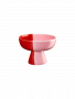 Asa Selection JOY Μπωλ Παγωτού Strawberry Smoothie Πορσελάνινο Κόκκινο/Ροζ Φ11x8 Εκ.