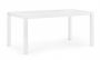 Bizzotto Hilde Επεκτεινόμενο Τραπέζι Εξωτερικού Χώρου Αλουμινίου Λευκό 160-240x90x75