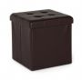 Bizzotto Magda Κουτί/Σκαμπώ Pu Καφέ 38x38x38