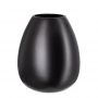 Bizzotto Mythri Βάζο Μεταλλικό Μαύρο Ø20x24 Εκ.