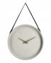Bizzotto Timely Ρολόι Τοίχου Mdf Γκρι Καφέ 40x6x66