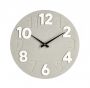 Bizzotto Timing Ρολόι Τοίχου Mdf Γκρι Καφέ Ø40x4,5