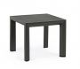 Bizzotto Cruise Βοηθητικό Τραπέζι Εξωτερικού Χώρου Ανθρακί 40x40x35