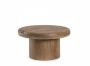 Bizzotto Lopez Τραπέζι Σαλονιού Ξύλινο Καφέ Ø60x33