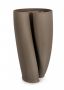 Bizzotto Maeli Βάζο Κεραμικό Γκρι Καφέ 20x23x33,5