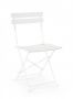 Bizzotto Yasmin Πτυσσόμενη Καρέκλα Εξωτερικού Χώρου Λευκή 42x48x81