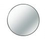 Zaros Καθρέπτης Τοίχου Αλουμινίου Στρογγυλός Μαύρος 60 Εκ. Κωδικός: JP104B