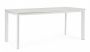 Bizzotto Alcora Τραπέζι Φαγητού Πέτρινο/Αλουμινίου Λευκό 180x90x75