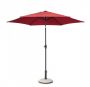 Bizzotto Kalife Ομπρέλα Κήπου Ανακλινόμενη Κόκκινη Με Αεραγωγό Ø270x235