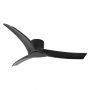 Zambelis Lights Ανεμιστήρας Οροφής Μαύρος Ματ DC 25395