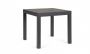 Bizzotto Cliv Επεκτεινόμενο Τραπέζι Εξωτερικού Χώρου Ανθρακί 80-160x80x75
