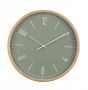 Bizzotto Clancy Ρολόι Τοίχου Mdf Πράσινο Ø32x4,5