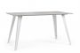 Bizzotto Arjeta Τραπέζι Φαγητού Μεταλλικό/Κεραμικό Λευκό 140x80x76