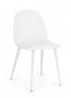 Bizzotto Ella Καρέκλα Μεταλλική/Πλαστική Λευκή 45x51,5x80,5