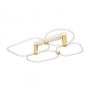 Zambelis Lights POLA Πλαφονιέρα Led Μεταλλική Λευκή 80,5x60,5 Εκ. 2644 - Dimmable