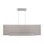 Zambelis Lights ECHO Φωτιστικό Οροφής Ράγα Led Με Acoustic Panel Γκρι 110 Εκ. 2679 - Dimmable
