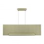 Zambelis Lights ECHO Φωτιστικό Οροφής Ράγα Led Με Acoustic Panel Πράσινο 110 Εκ. 2680 - Dimmable
