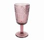 Zaros Ποτήρι Κρασιού Γυάλινο Ροζ 300 ml 8x17 Εκ. KZ363