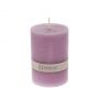Zaros Κερί Παραφίνης Λιλά 7x10 Εκ. CA496